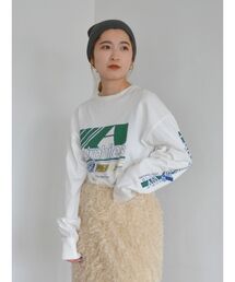 Ungrid | ロゴロングスリーブTee(Tシャツ/カットソー)