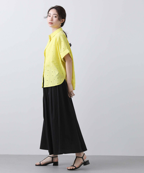 numph(ニンフ)の「Numph刺繍レースブラウス(シャツ/ブラウス・レディース・イエロー/オフホワイト・FREE)」の15枚目の写真