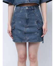 EMODA | ハングベルトデニムスカート(デニムスカート)