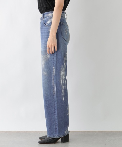 RAGEBLUE（レイジブルー）の「ラインストーン/箔プリント デザインデニムパンツ（デニムパンツ・レディース・ブルー系3/ブルー系2・FREE）」の9枚目の写真