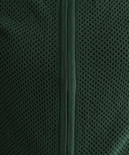 Andemiu(アンデミュウ)の「メッシュジップカーディガン123560(カーディガン/ボレロ・レディース・グリーン/ブラック/オフホワイト/グレー・FREE)」の16枚目の写真
