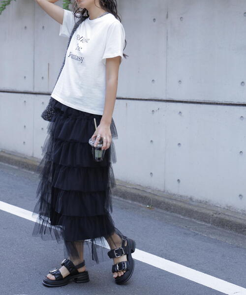 FREE'S MART（フリーズマート）の「◆ロゴＴシャツ（Tシャツ/カットソー・レディース・ネイビー/ピンク/ホワイト・FREE）」の21枚目の写真