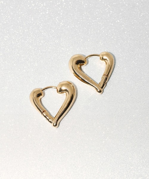 AMBUSH 両耳用ピアス ゴールド MAISON DPULSE//メゾンドパルス】PIERCE STAR CHARM K24GP