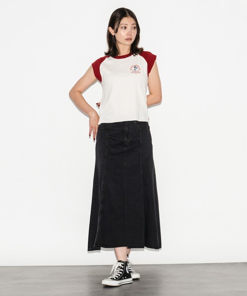 Levi's(リーバイス)の「Levi's/リーバイス FIT AND FLARE スカート ブラック CHERISH THE DAY(デニムスカート・レディース・ブラック・28inch/24inch/25inch/26inch/27inch/23inch)」の16枚目の写真