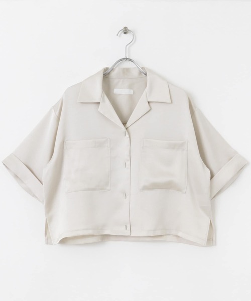 BRUNT リップサービス　セット クロップド丈 春ジャケット ステンカラーコートショート丈[品番