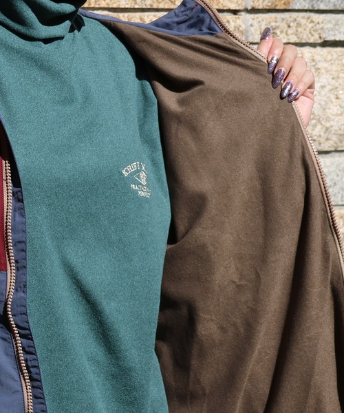 KRIFF MAYER Lady's Collection(クリフメイヤーレディースコレクション)の「アクティブフードJK(マウンテンパーカー・レディース・カラフル/ベージュ/ネイビー/その他5/その他6/ブルーグリーン・MEDIUM/LARGE)」の15枚目の写真