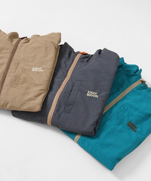 KRIFF MAYER Lady's Collection(クリフメイヤーレディースコレクション)の「アクティブフードJK(マウンテンパーカー・レディース・カラフル/ベージュ/ネイビー/その他5/その他6/ブルーグリーン・MEDIUM/LARGE)」の22枚目の写真