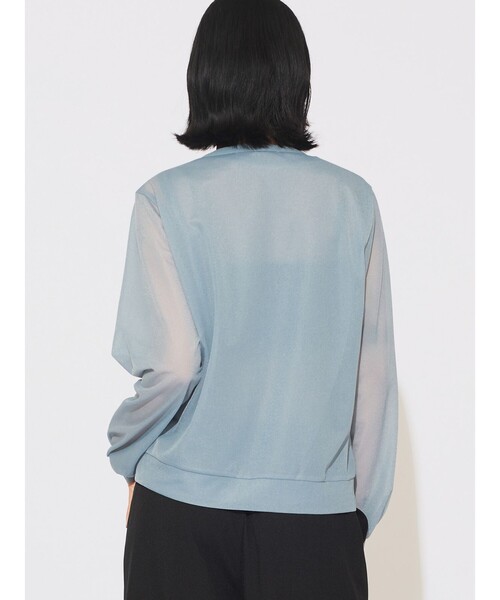アンサンブル MIDIUMISOLID for Ladies シアーアンサンブル MIDIUMISOLID for Ladies メローシアーハーフスリーブインナー