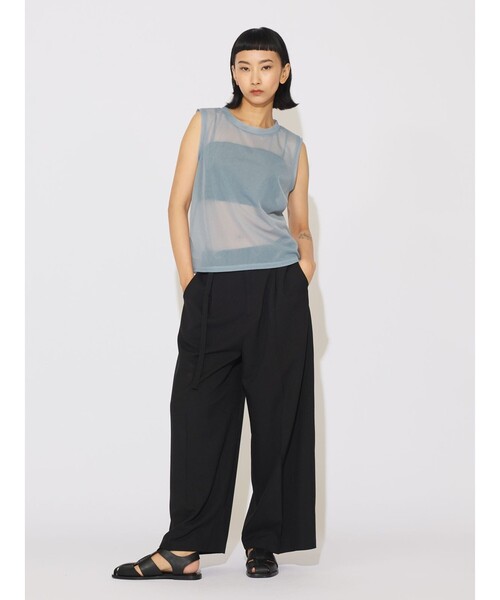 MIDIUMISOLID / ミディウミソリッド MIDIUMISOLID for Ladies シアーアンサンブル セール】MIDIUMISOLID for Ladies シアーアンサンブル