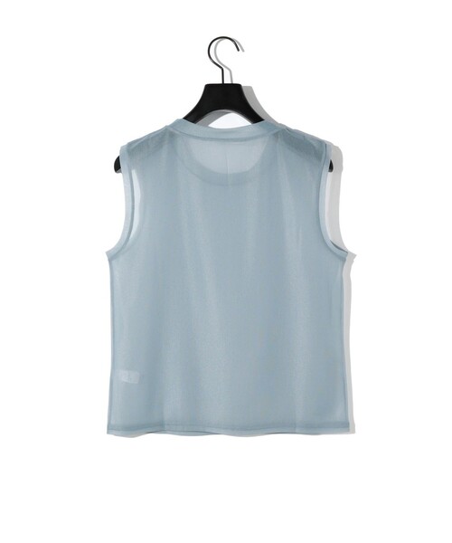 MIDIUMISOLID / ミディウミソリッド MIDIUMISOLID for Ladies シアーアンサンブル MIDIUMISOLID for Ladies シアースキッパープルオーバー
