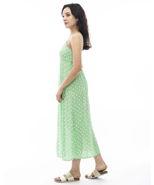 BILLABONG（ビラボン）の「BILLABONG レディース SUMMER SHINE ロングワンピース 【2024年夏モデル】（ワンピース・レディース・グリーン系その他/マルチ・SMALL）」の10枚目の写真