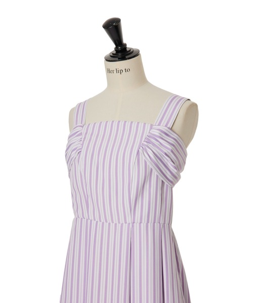 Her lip to（ハーリップトゥー）の「Multi-Way Back Ribbon Stripe