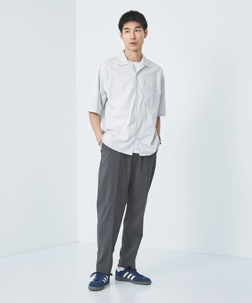 green rabel relaxing×THOMAS MASON SHIRT UNITED ARROWS green label relaxing × THOMAS MASON Long