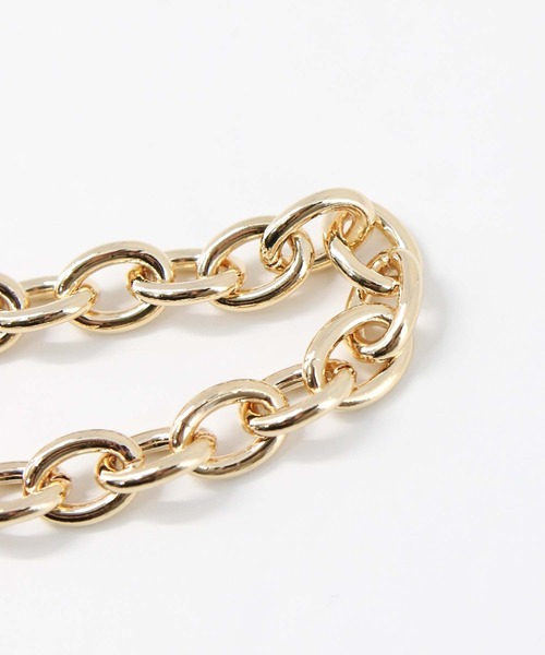 Gready Brilliant（グレディブリリアン）の「チェーンマンテルブレスレット（ブレスレット・レディース・ゴールド/シルバー・FREE）」の5枚目の写真