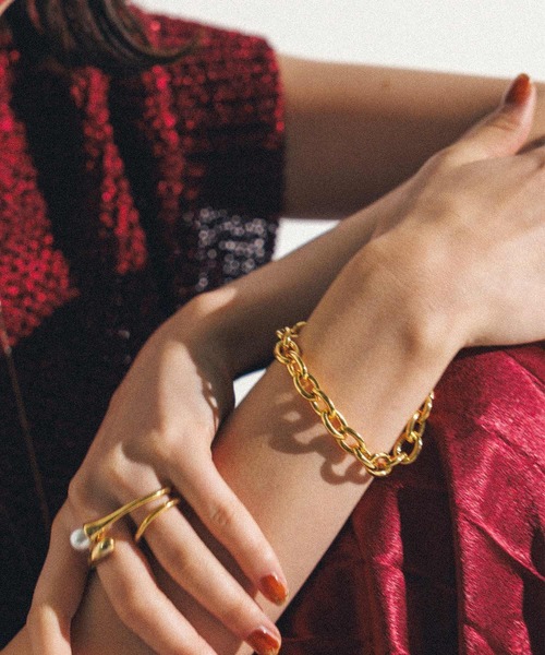 Gready Brilliant（グレディブリリアン）の「チェーンマンテルブレスレット（ブレスレット・レディース・ゴールド/シルバー・FREE）」の21枚目の写真