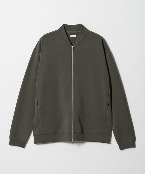 【新品未使用】ビューティー&ユース　ダブルニット ジップブルゾン M WEB限定 WARDROBE SMART】ダブルニット ジップブルゾン