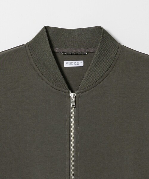 【新品未使用】ビューティー&ユース　ダブルニット ジップブルゾン M BEAUTY&YOUTH UNITED ARROWS｜【WEB限定 WARDROBE SMART】ダブル