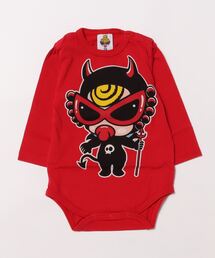ヒステリックミニ 長袖ロンパース HYSTERIC MINI（ヒステリックミニ）の「MY FIRST HYSTERIC ROLLINGMINI