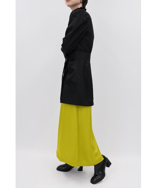 【ZOZO限定】ストリング サテン ロング スカート Iライン シルエット(スカート)|Uenui(ウニュイ) 【ZOZO限定】ストリング サテン ロング スカート Iライン シルエット(スカート)|Uenui(ウニュイ)