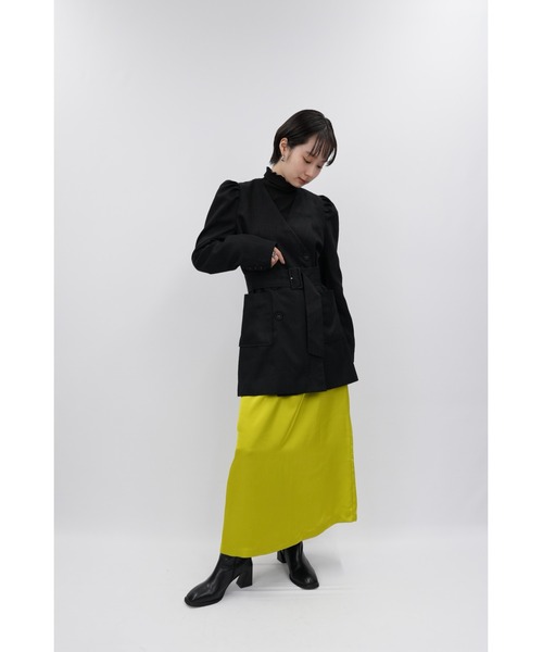 【ZOZO限定】ストリング サテン ロング スカート Iライン シルエット(スカート)|Uenui(ウニュイ) 【ZOZO限定】ストリング サテン ロング スカート Iライン シルエット(スカート)|Uenui(ウニュイ)