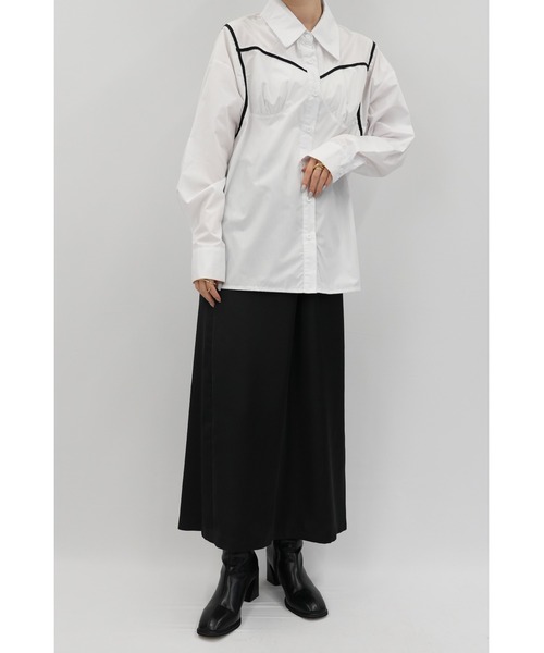 【ZOZO限定】ストリング サテン ロング スカート Iライン シルエット(スカート)|Uenui(ウニュイ) 【ZOZO限定】ストリング サテン ロング スカート Iライン シルエット(スカート)|Uenui(ウニュイ)