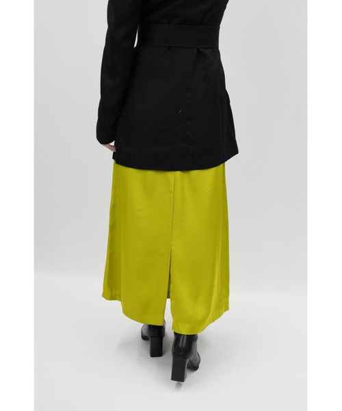 【ZOZO限定】ストリング サテン ロング スカート Iライン シルエット(スカート)|Uenui(ウニュイ) 【ZOZO限定】ストリング サテン ロング スカート Iライン シルエット(スカート)|Uenui(ウニュイ)