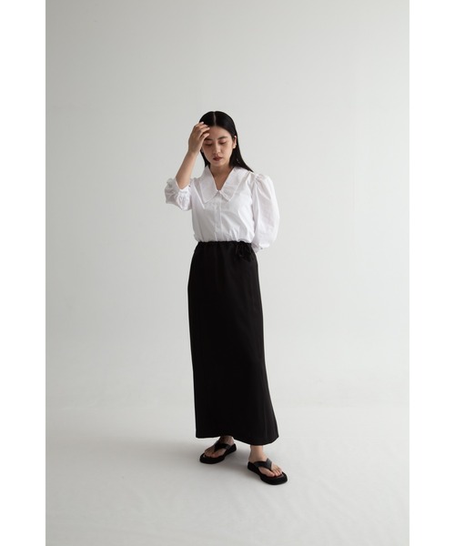 【ZOZO限定】ストリング サテン ロング スカート Iライン シルエット(スカート)|Uenui(ウニュイ) 【ZOZO限定】ストリング サテン ロング スカート Iライン シルエット(スカート)|Uenui(ウニュイ)