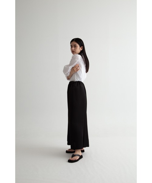 【ZOZO限定】ストリング サテン ロング スカート Iライン シルエット(スカート)|Uenui(ウニュイ) 【ZOZO限定】ストリング サテン ロング スカート Iライン シルエット(スカート)|Uenui(ウニュイ)