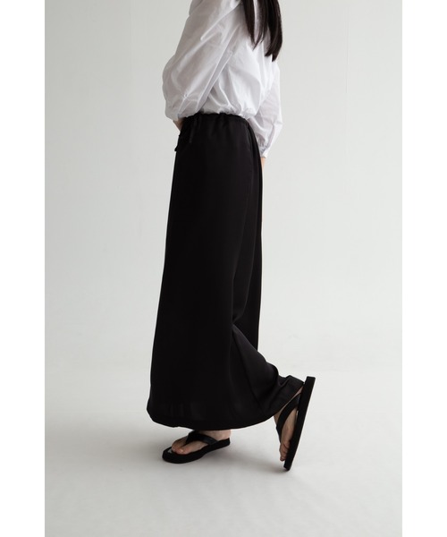 【ZOZO限定】ストリング サテン ロング スカート Iライン シルエット(スカート)|Uenui(ウニュイ) 【ZOZO限定】ストリング サテン ロング スカート Iライン シルエット(スカート)|Uenui(ウニュイ)