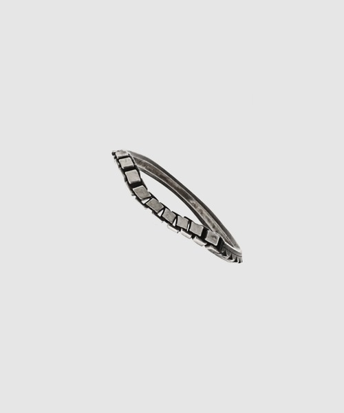 Werkstatt Munchen( ワークスタッドミュンヘン)の「ring symbol box chain(リング・メンズ・シルバー・S/M)」の3枚目の写真