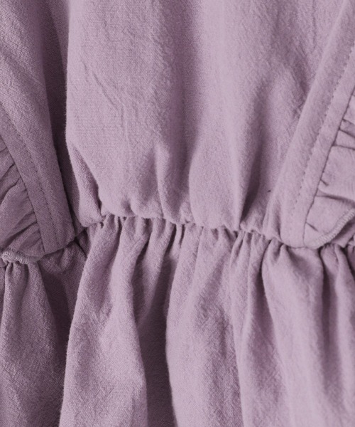 10C REPIPI（ジューシーレピピ）の「【10C REPIPI】ペプラム2WAYブラウス（シャツ/ブラウス・キッズ・ブラック/パープル・110cm/130cm/120cm）」の19枚目の写真