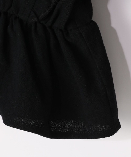 10C REPIPI（ジューシーレピピ）の「【10C REPIPI】ペプラム2WAYブラウス（シャツ/ブラウス・キッズ・ブラック/パープル・110cm/130cm/120cm）」の16枚目の写真