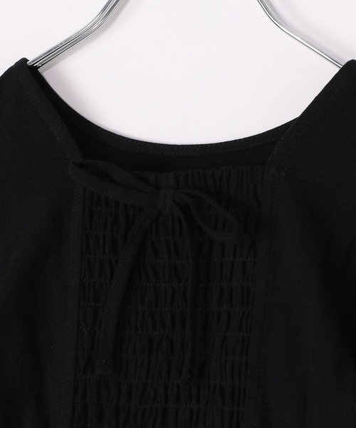 10C REPIPI（ジューシーレピピ）の「【10C REPIPI】ペプラム2WAYブラウス（シャツ/ブラウス・キッズ・ブラック/パープル・110cm/130cm/120cm）」の17枚目の写真