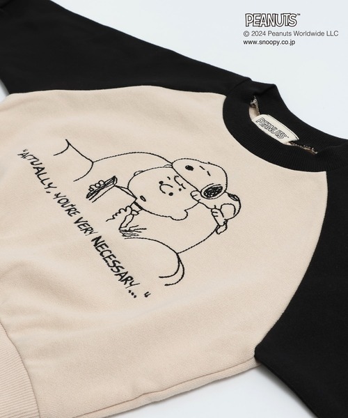 PEANUTS（ピーナッツ）の「PEANUTS / ピーナッツ スヌーピー トレーナー（スウェット・キッズ・B/A/C/D/E/F・80ｃｍ/90cm/100cm/110cm/120cm/130cm/140cm）」の9枚目の写真