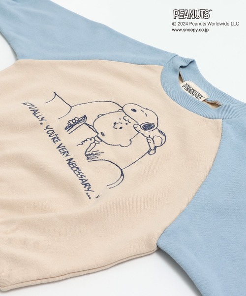 PEANUTS（ピーナッツ）の「PEANUTS / ピーナッツ スヌーピー トレーナー（スウェット・キッズ・B/A/C/D/E/F・80ｃｍ/90cm/100cm/110cm/120cm/130cm/140cm）」の8枚目の写真