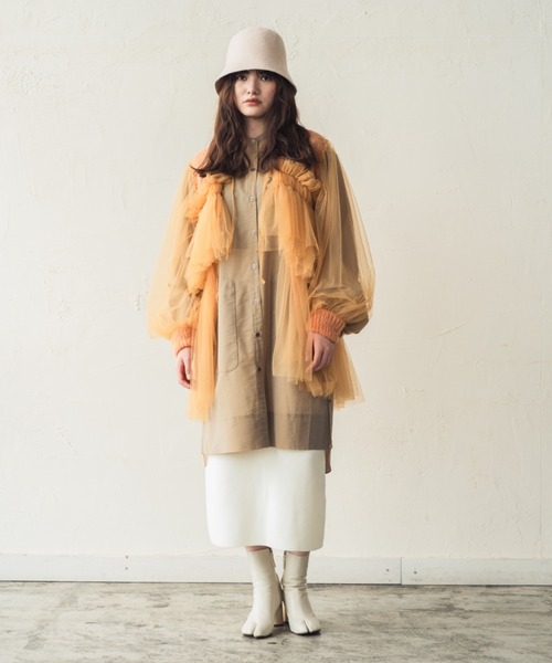 ORIENT MILLINERY(オリエント ミリナリー)の「NOVA【ノヴァ】(ハット・レディース・ライトグレー/グリーン/アイボリー/ブラック・FREE)」の13枚目の写真