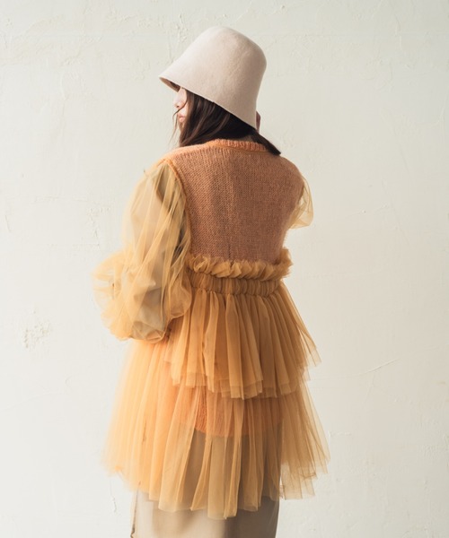 ORIENT MILLINERY(オリエント ミリナリー)の「NOVA【ノヴァ】(ハット・レディース・ライトグレー/グリーン/アイボリー/ブラック・FREE)」の17枚目の写真