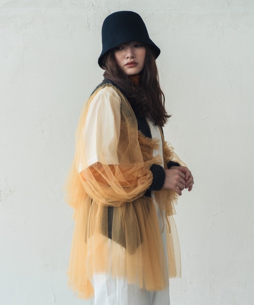 ORIENT MILLINERY(オリエント ミリナリー)の「NOVA【ノヴァ】(ハット・レディース・ライトグレー/グリーン/アイボリー/ブラック・FREE)」の19枚目の写真