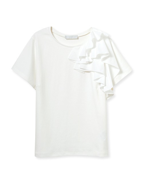 24SS✨️新品未使用✨️セルフォード アシメフリルTシャツ