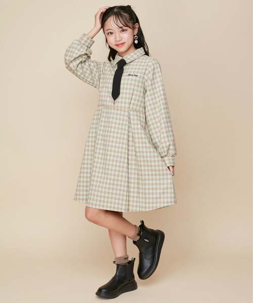 さーたん♡　ALGYサンダル　S.JENNIパジャマ　ソックス　おまとめ☆ 折り返しリボンクルーソックス（ソックス/靴下）｜JENNI