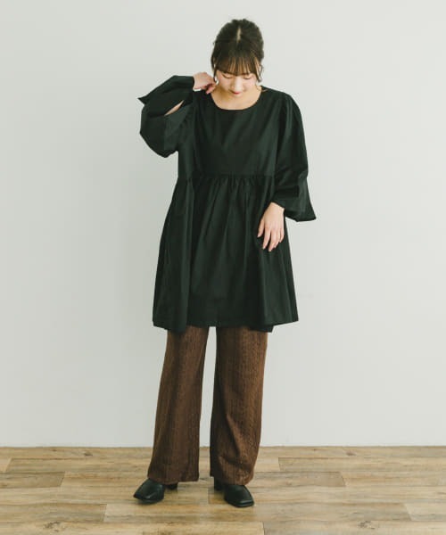 ITEMS URBANRESEARCH（アイテムズ アーバンリサーチ）の「起毛レースイージーパンツ（その他パンツ・レディース・その他/ブラウン/グレー・-/FREE）」の15枚目の写真