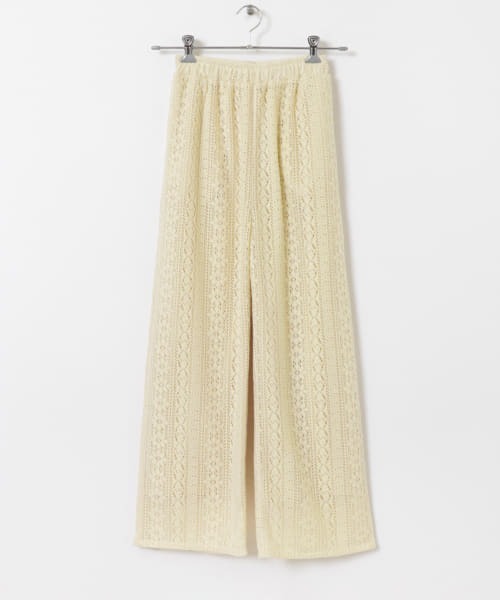 ITEMS URBANRESEARCH（アイテムズ アーバンリサーチ）の「起毛レースイージーパンツ（その他パンツ・レディース・その他/ブラウン/グレー・-/FREE）」の22枚目の写真