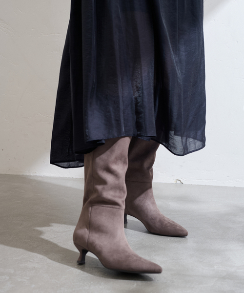 LE TALON（ルタロン）の「5cmワイドシャフトロングブーツ（ブーツ