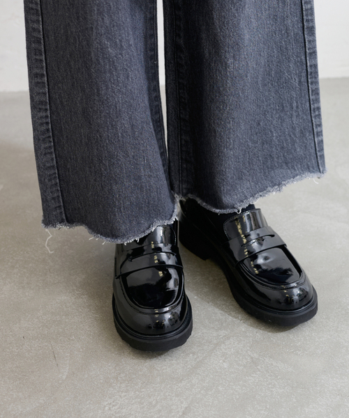 LE TALON(ルタロン)の「《WEB限定》Le decore / ル デコレClassicローファー(バレエシューズ・レディース・ブラックミックス/ブラウン・23cm/22.5cm/24.5cm/24cm/23.5cm)」の7枚目の写真