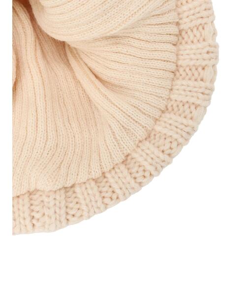 so4u(ソーフォーユー)の「ケーブルニットキャップ(ニットキャップ/ビーニー・レディース・ブラック/キナリ・F)」の7枚目の写真