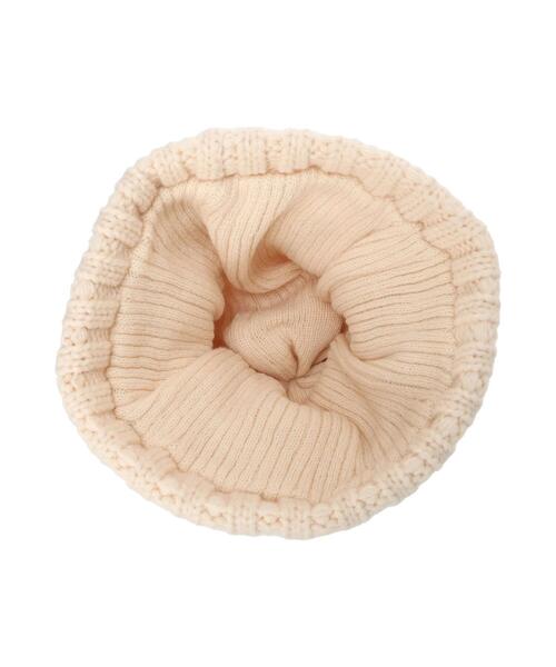 so4u(ソーフォーユー)の「ケーブルニットキャップ(ニットキャップ/ビーニー・レディース・ブラック/キナリ・F)」の8枚目の写真