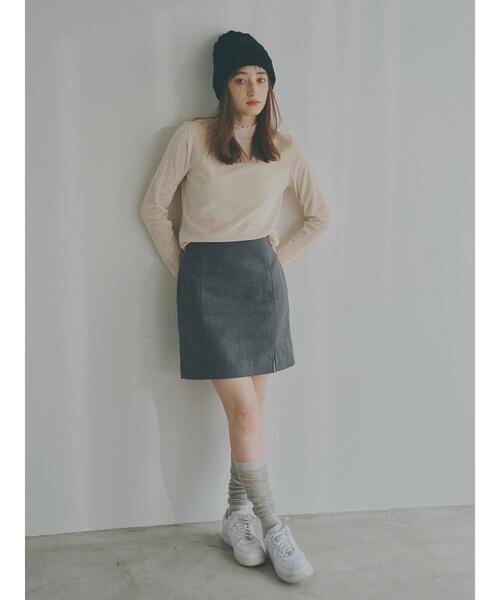 so4u(ソーフォーユー)の「ケーブルニットキャップ(ニットキャップ/ビーニー・レディース・ブラック/キナリ・F)」の11枚目の写真