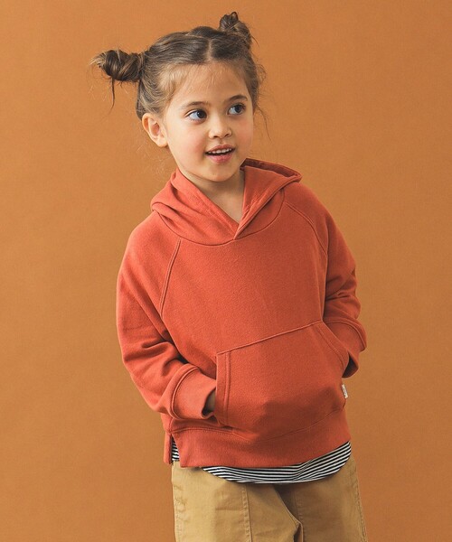 B:MING by BEAMS(ビーミングバイビームス)の「レイヤード プルオーバー パーカー 2024FW(100~160cm)(パーカー・キッズ・ブラック/レッド系その他7/その他・100/110/120/130/140/150/160)」の6枚目の写真