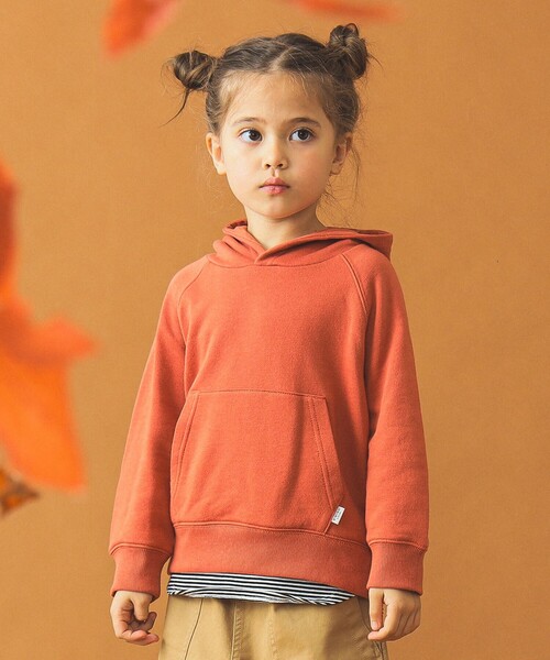 B:MING by BEAMS(ビーミングバイビームス)の「レイヤード プルオーバー パーカー 2024FW(100~160cm)(パーカー・キッズ・ブラック/レッド系その他7/その他・100/110/120/130/140/150/160)」の7枚目の写真