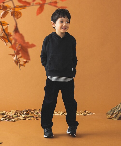 B:MING by BEAMS(ビーミングバイビームス)の「レイヤード プルオーバー パーカー 2024FW(100~160cm)(パーカー・キッズ・ブラック/レッド系その他7/その他・100/110/120/130/140/150/160)」の8枚目の写真